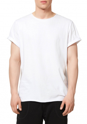 Легкая мужская футболка с лого на спине