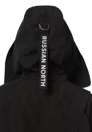 Женская куртка ORA, защита от ветра и дождя. Цвет: Черный