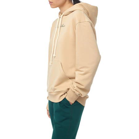 Толстовка с лого женская Бежевый