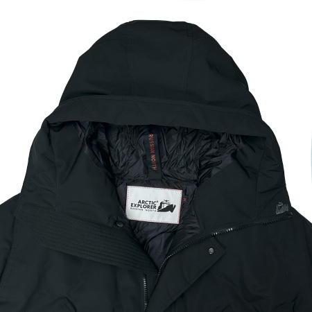 Женская черная парка Beluga New