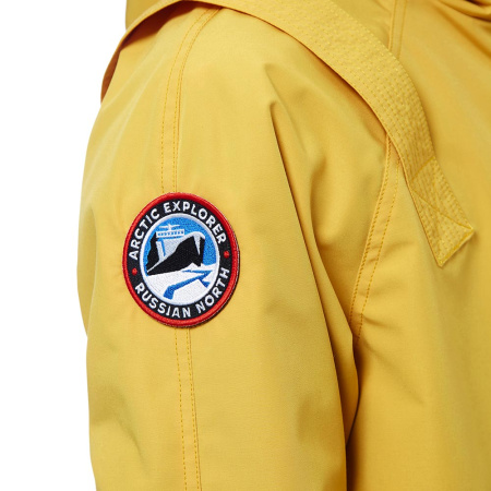 От ветра и дождя: мужская защитная куртка STORM. Цвет: Желтый