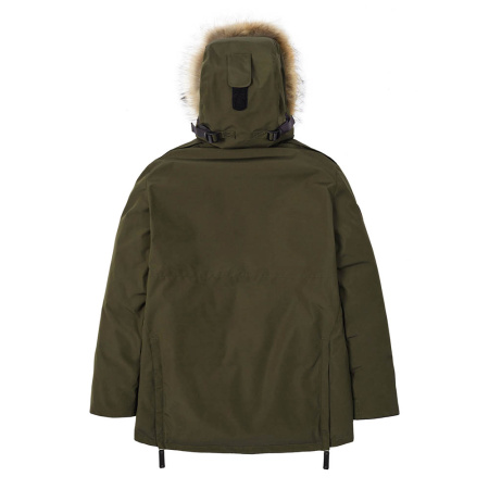 Мужская зимняя парка POLUS. Город + Экспедиции. Цвет: Хаки